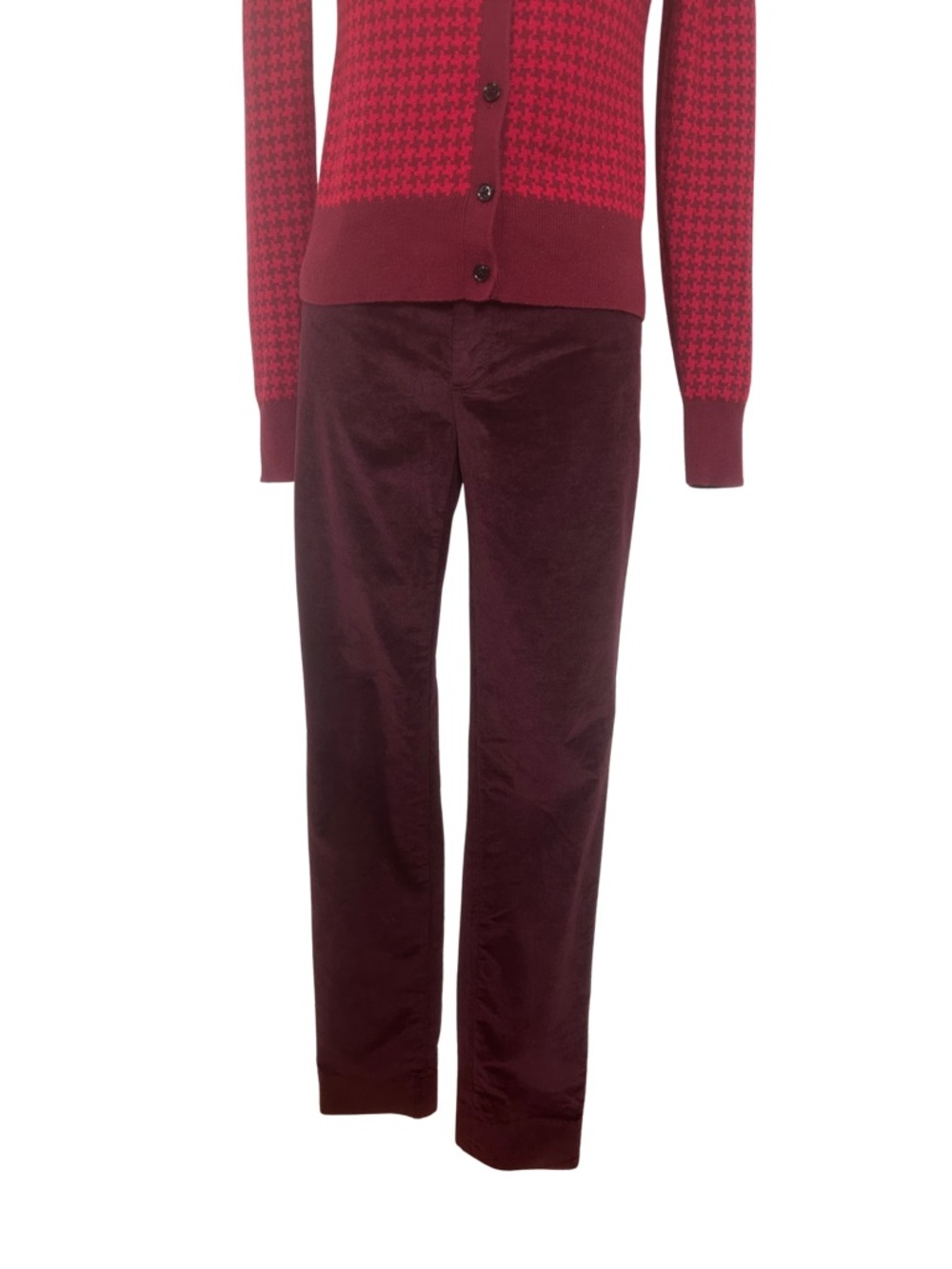 Banana Republic Women's Wine Straight-Leg Pants